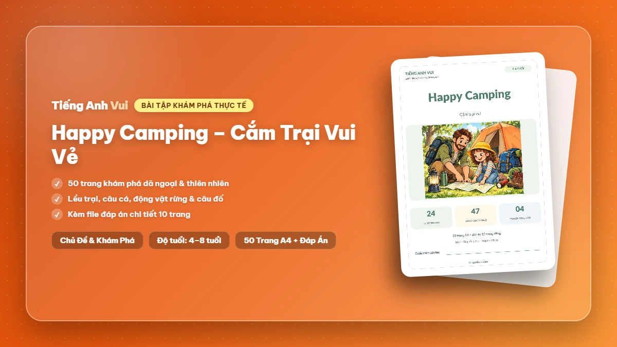 Happy Camping – Cắm Trại Vui Vẻ