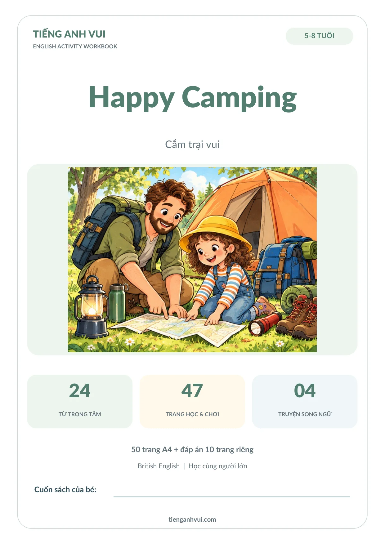 Happy Camping – Cắm Trại Vui Vẻ - Trang 1