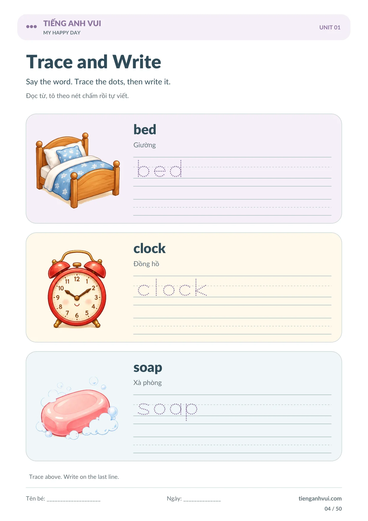 My Happy Day – Một Ngày Vui Vẻ - Trang 4