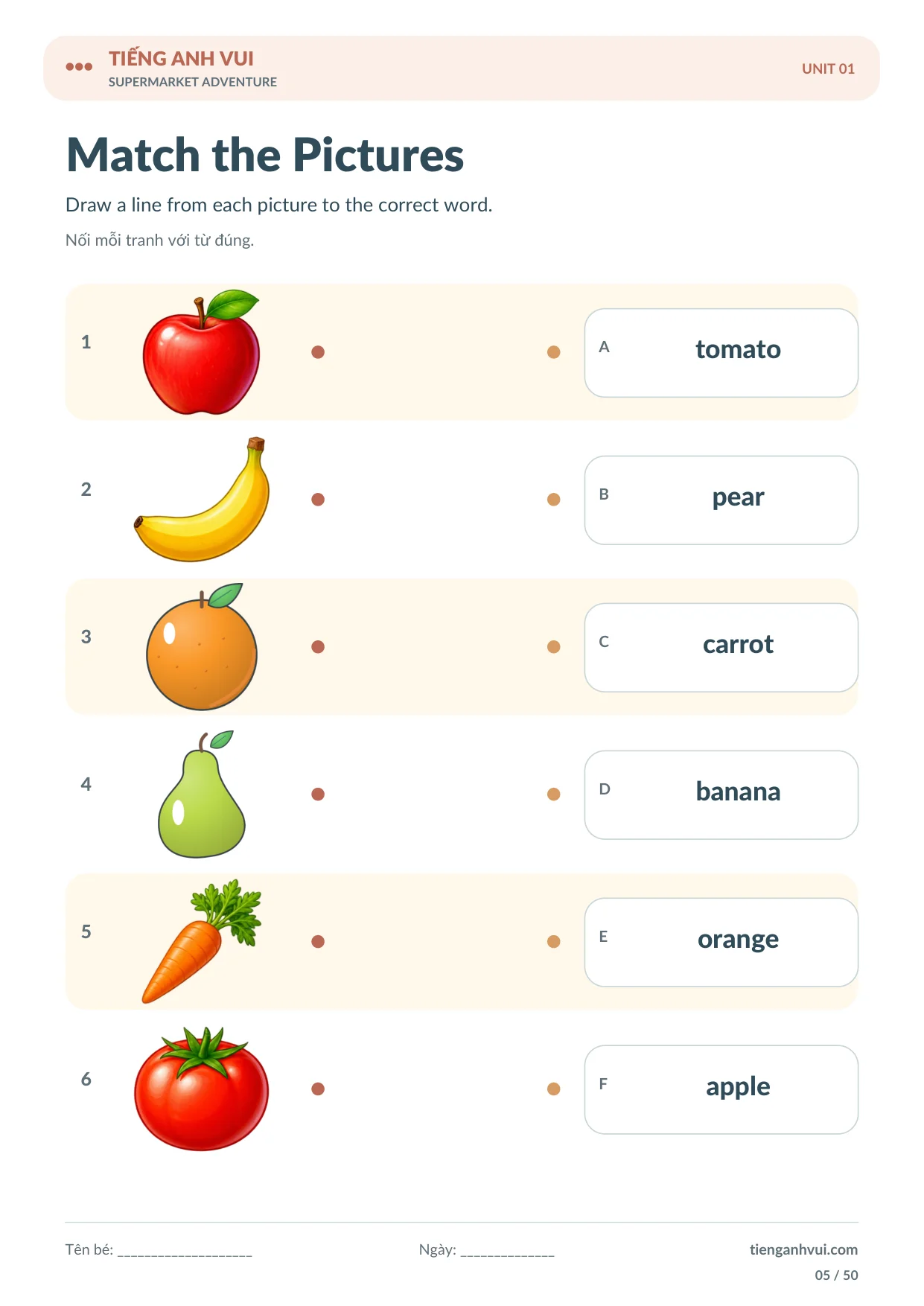 Supermarket Adventure – Khám Phá Siêu Thị - Trang 5