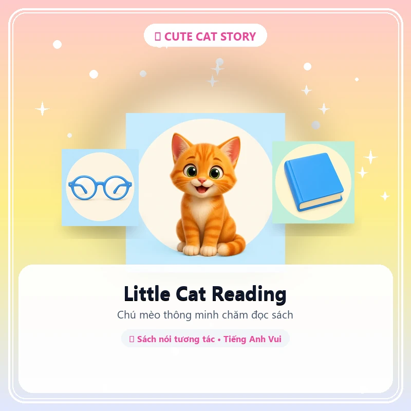 Little Cat Reading 01