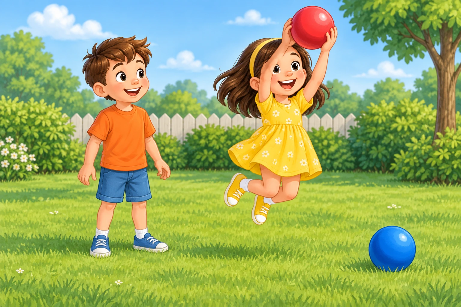 Ảnh đại diện Chơi bóng cùng Leo và Mia — He has và She has