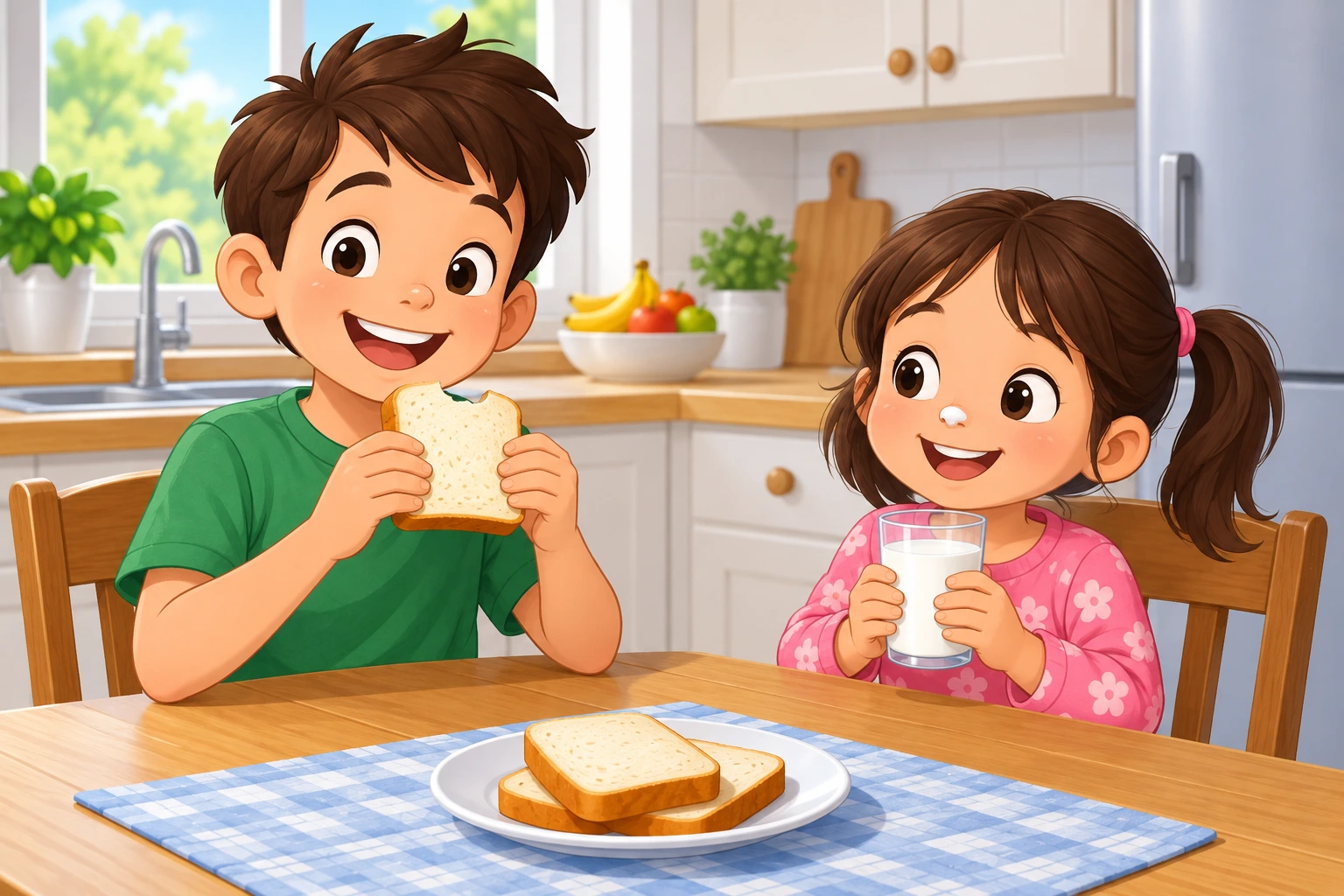 Ảnh đại diện Bữa sáng vui vẻ — Hành động đang diễn ra