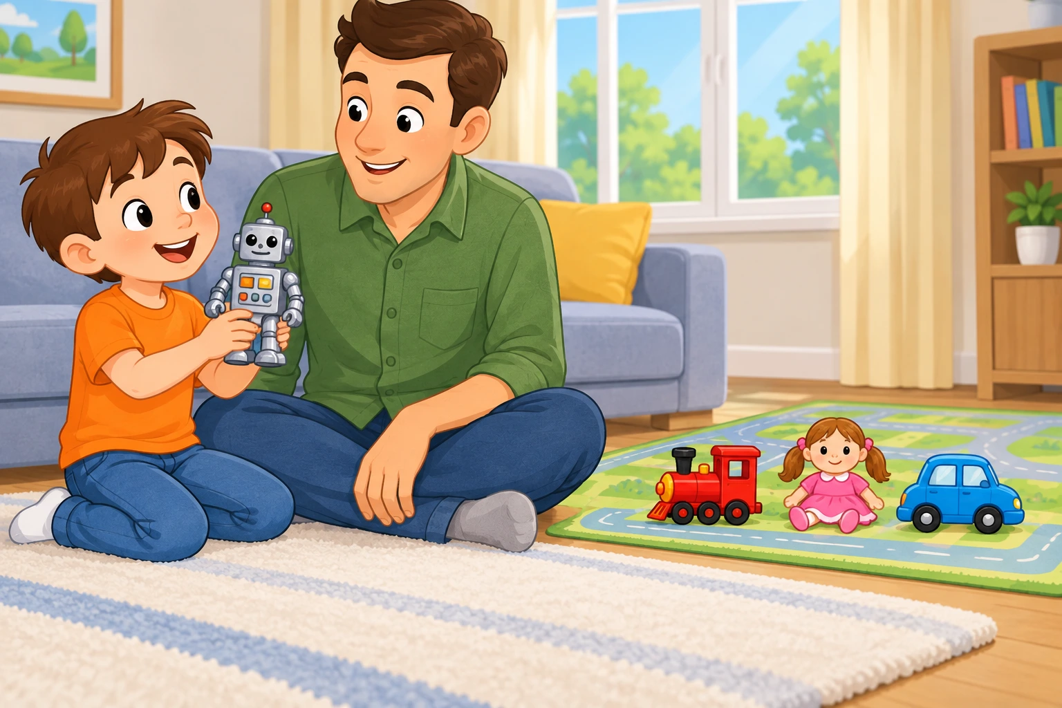 Ảnh đại diện Sam khám phá đồ chơi — What is this và What is that