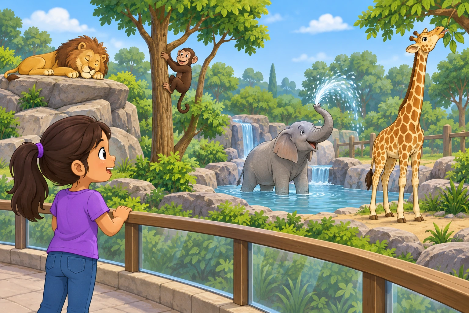 Ảnh đại diện Ava quan sát động vật — At the Zoo