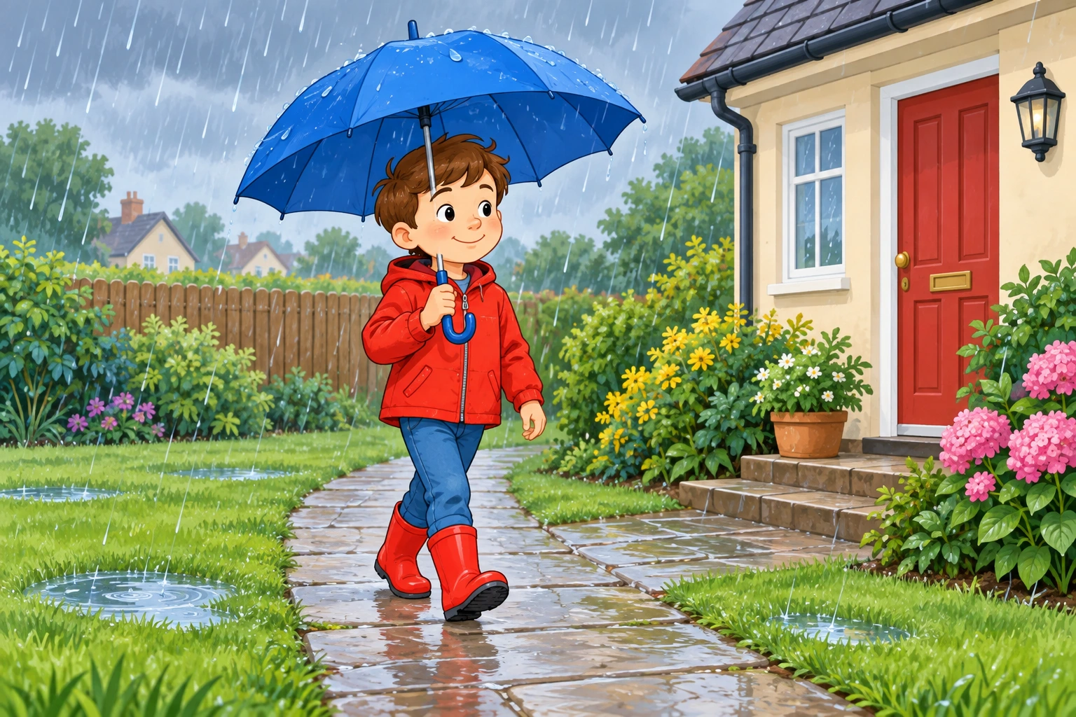 Ảnh đại diện Mưa trên đường về — Because và So