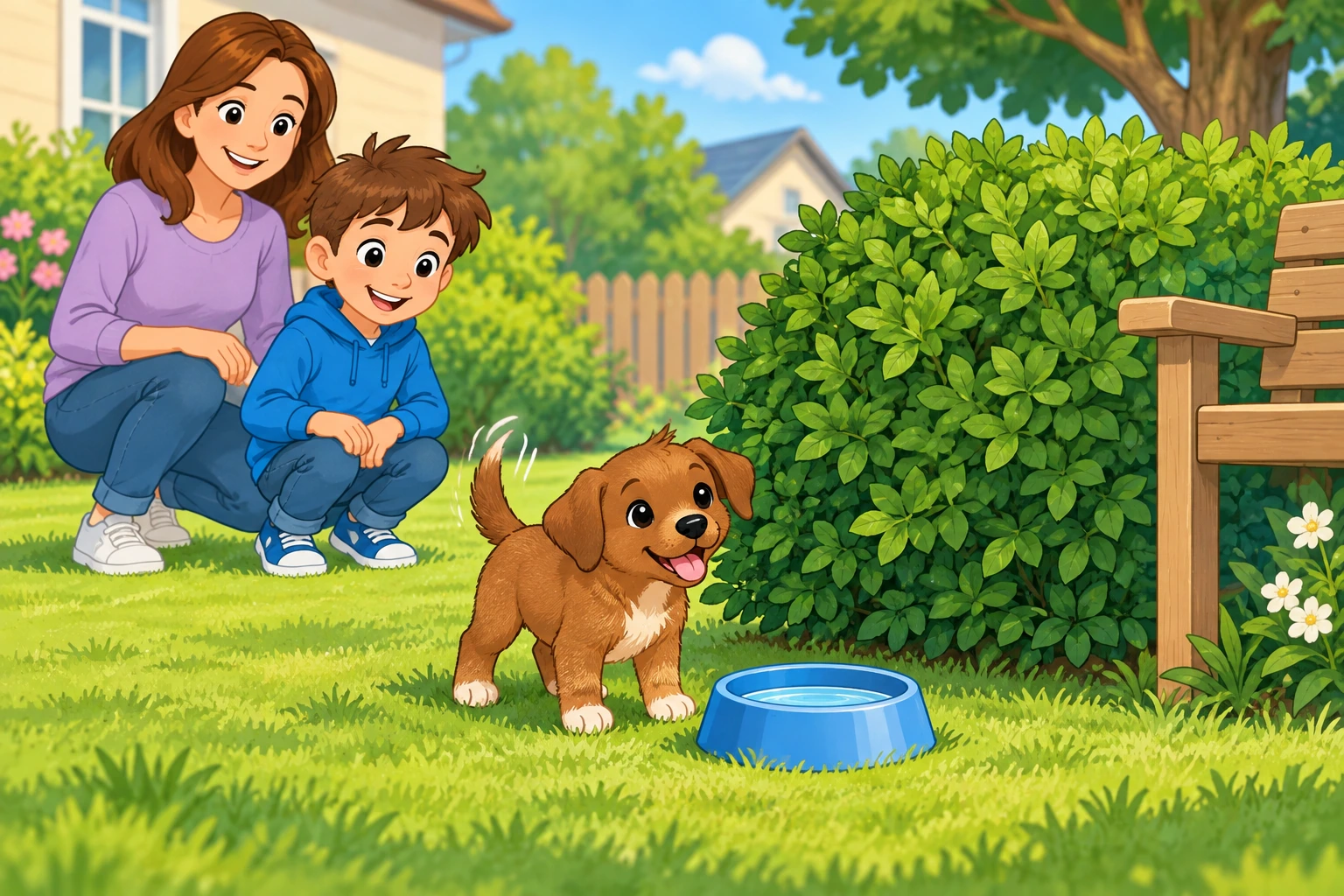 Ảnh đại diện Toby tìm người giúp — Nhân vật và hành động