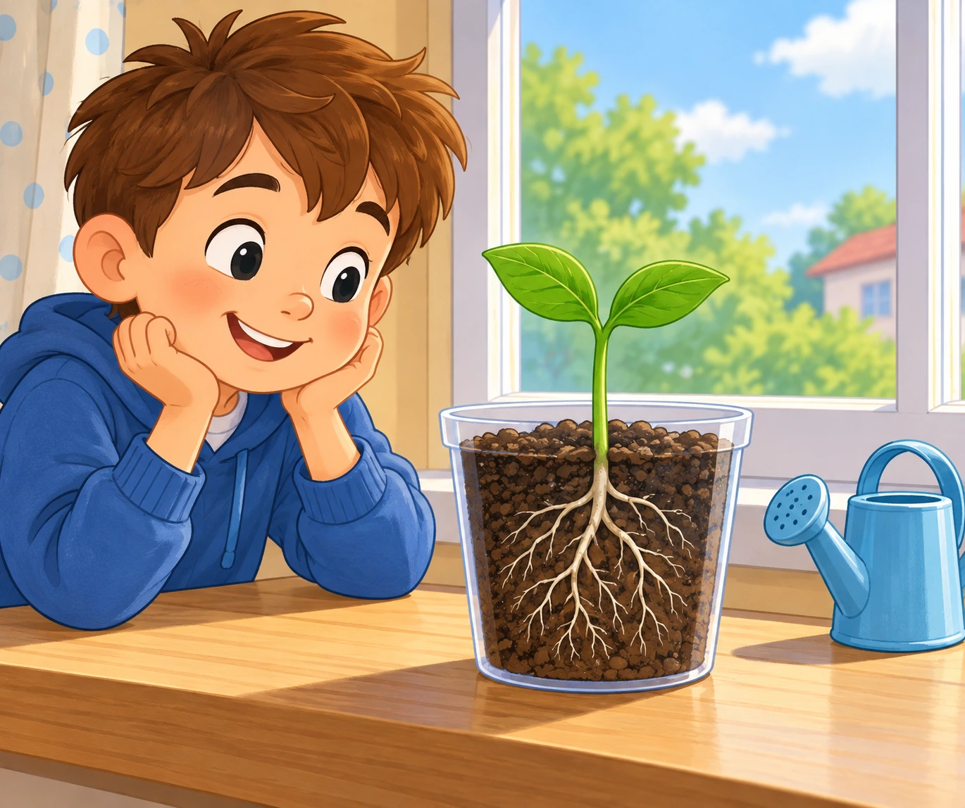 Ảnh đại diện Hạt đậu trong chậu — How Plants Grow